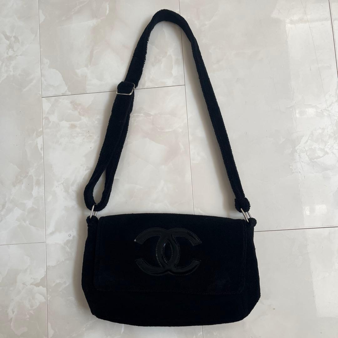 シャネル CHANEL ショルダーバッグ CCロゴ マーク パイル ノベルティ