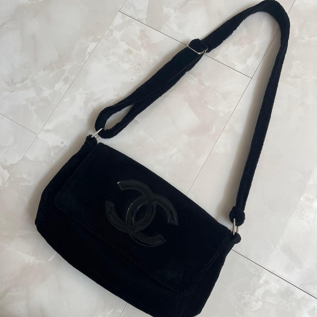 シャネル CHANEL ショルダーバッグ CCロゴ マーク パイル ノベルティ