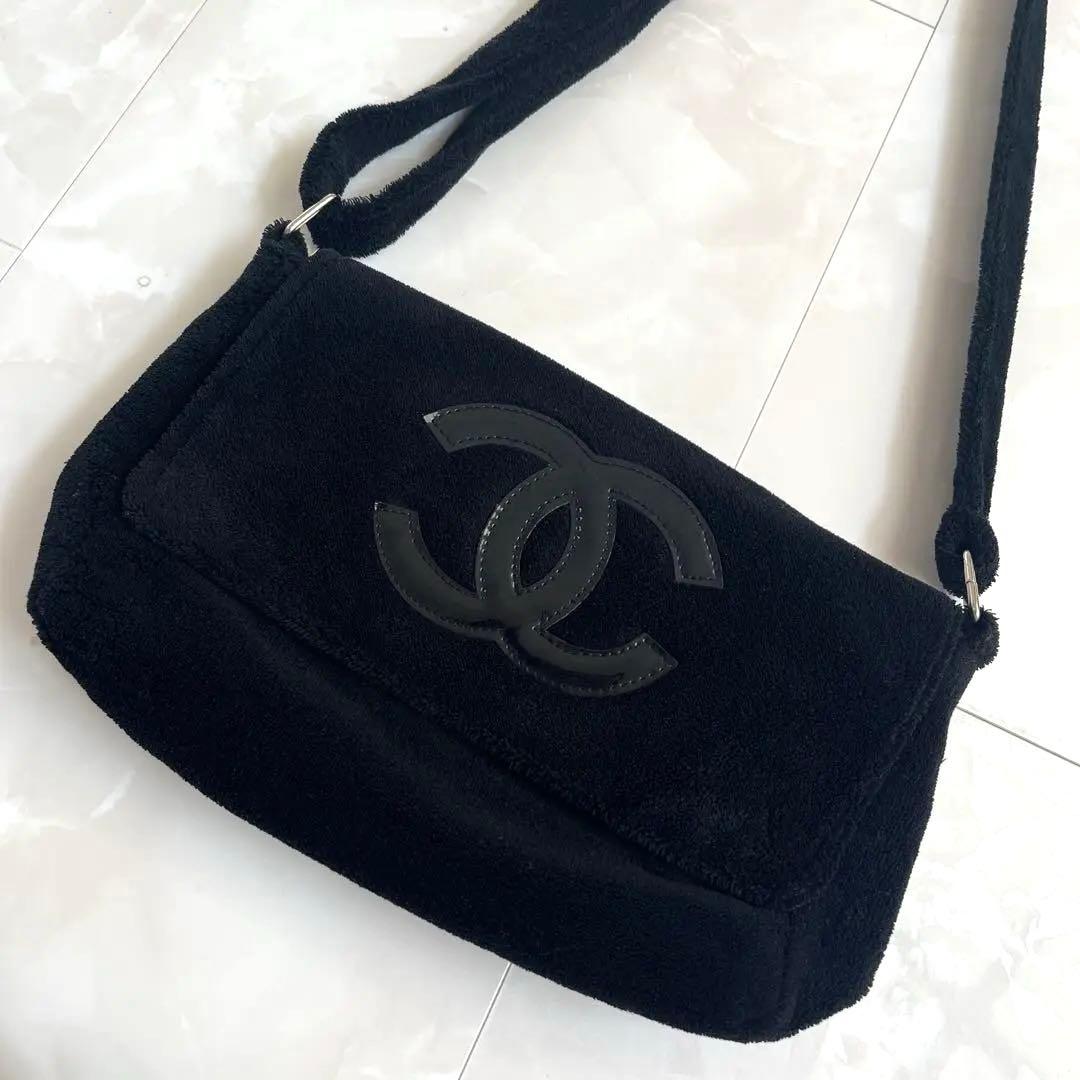 シャネル CHANEL ショルダーバッグ CCロゴ マーク パイル ノベルティ
