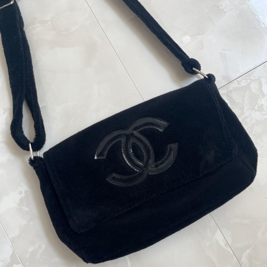 シャネル CHANEL ショルダーバッグ CCロゴ マーク パイル ノベルティ