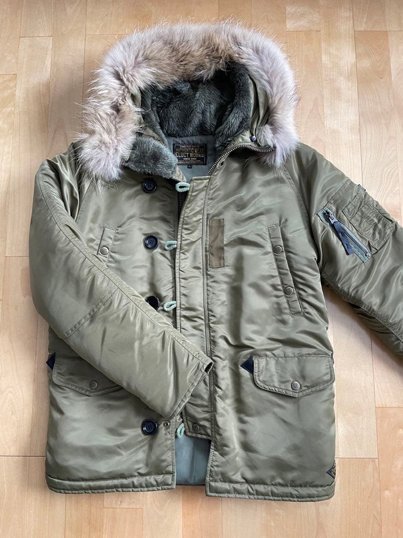 dsk nmt クラクト N3Bジャケット ARMY Lサイズ