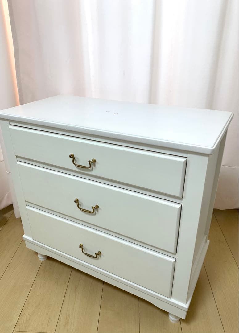 モモナチュラル　EMMA チェスト　取扱説明書付き