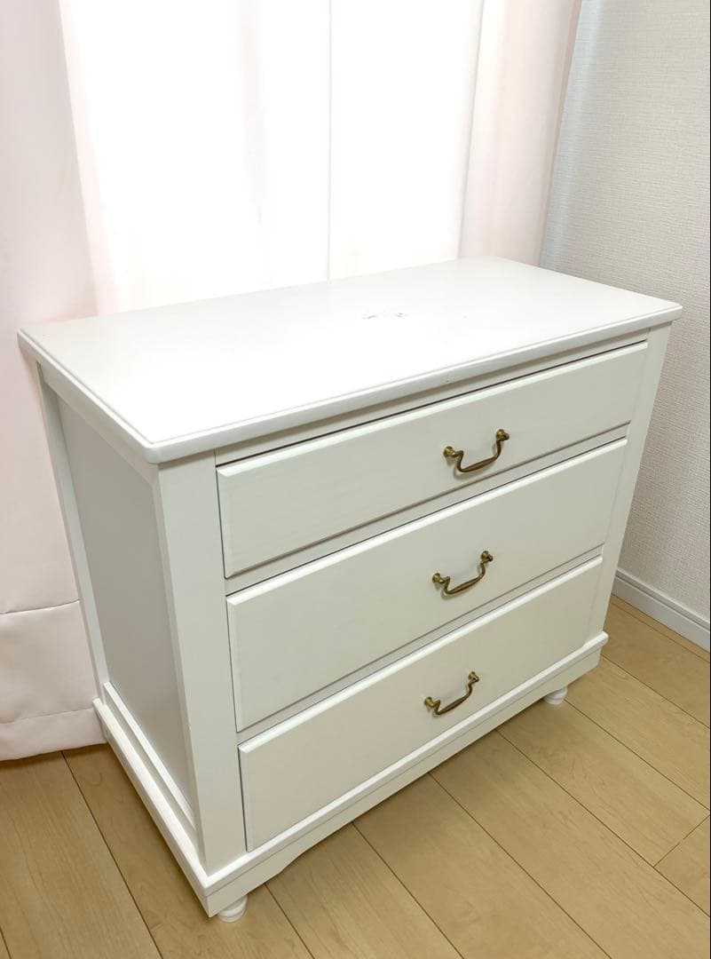 モモナチュラル　EMMA チェスト　取扱説明書付き