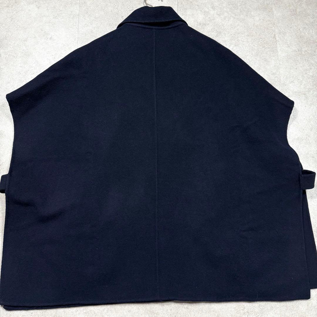近年♡ジャーナルスタンダード ウールナイロンリバーベスト コート 紺 フリー