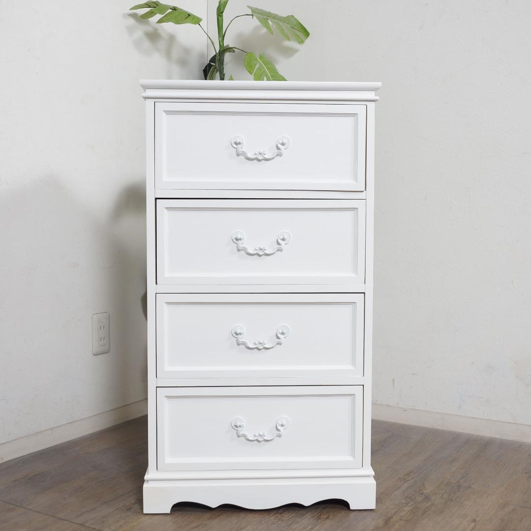 ジョイ　 アンティーク調　シャビー仕上げ　チェスト ４杯