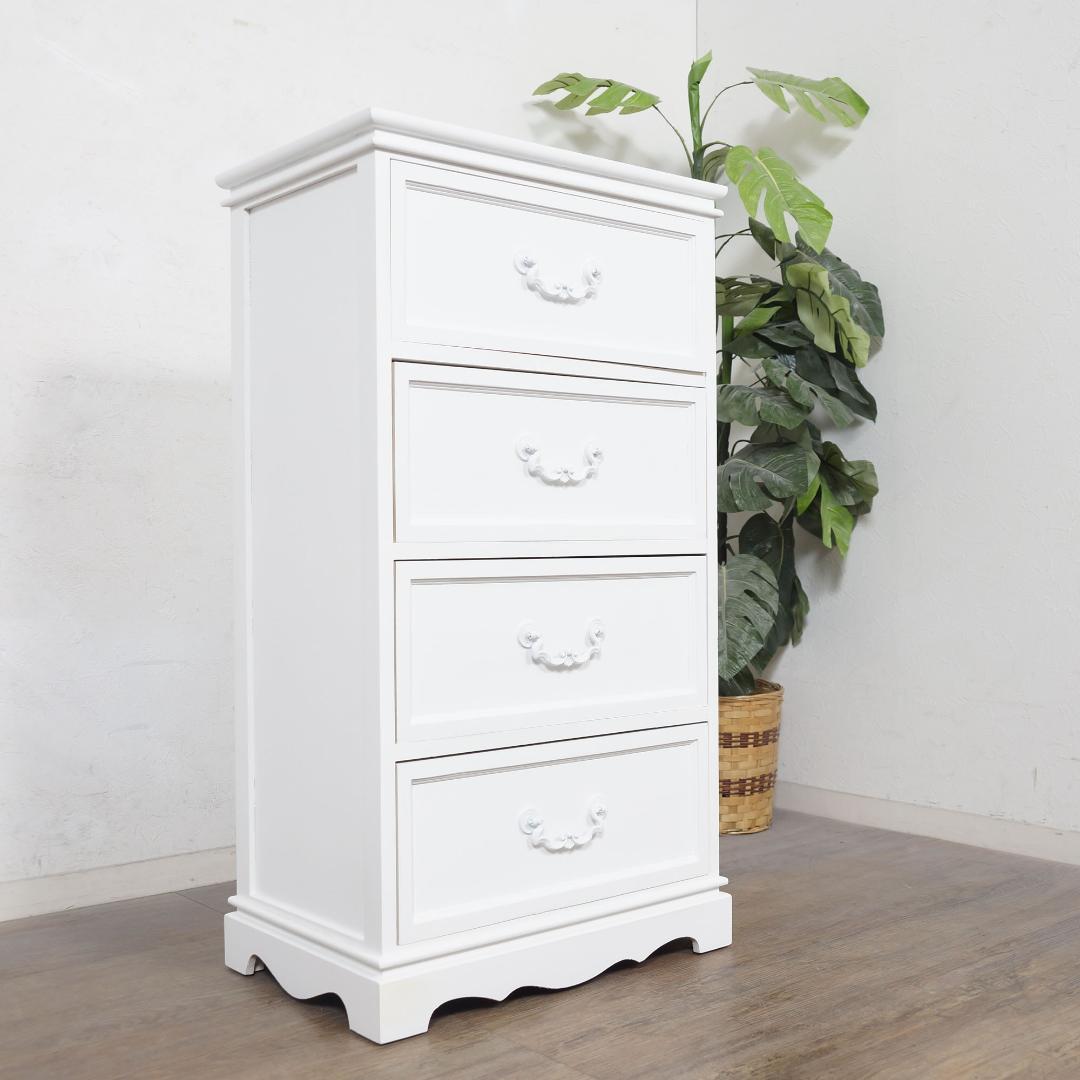 ジョイ　 アンティーク調　シャビー仕上げ　チェスト ４杯