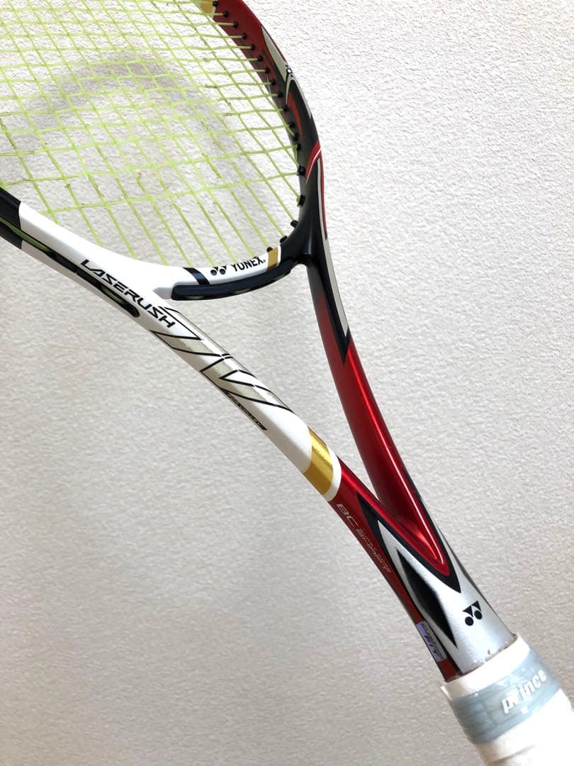 【美品】ヨネックス YONEX レーザーラッシュ7vカスタムフィット ラケット