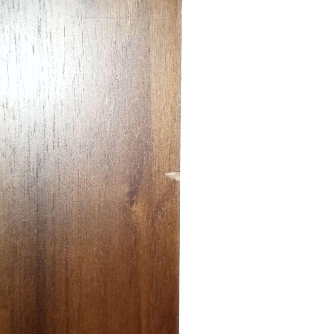 【廃盤希少】無印良品 4段チェスト ウォールナット材 足つき