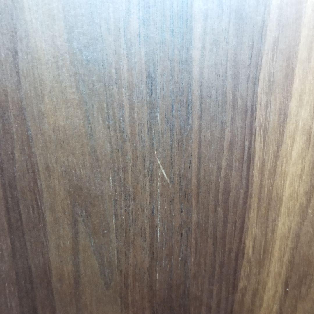 【廃盤希少】無印良品 4段チェスト ウォールナット材 足つき