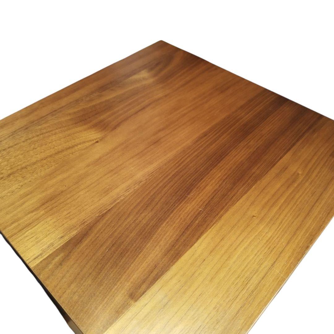 【廃盤希少】無印良品 4段チェスト ウォールナット材 足つき