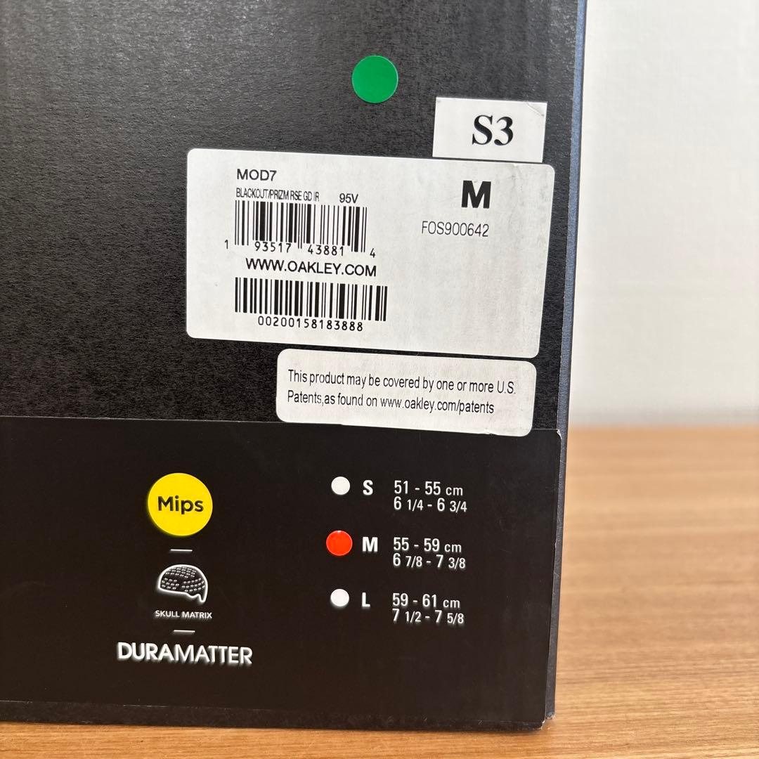 OAKLEY　MOD7　オークリー　スノーボード ヘルメット　スキー