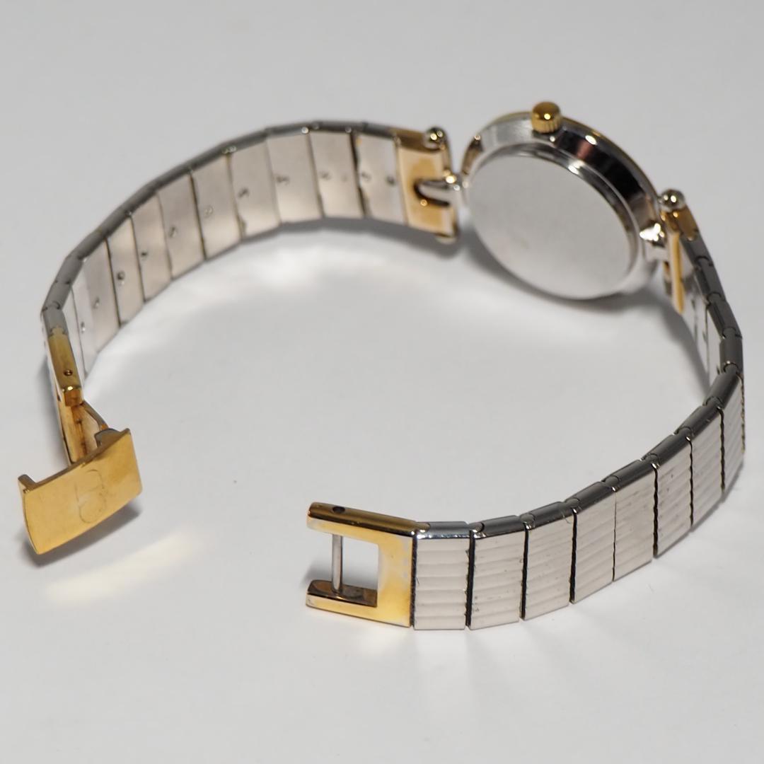 美品 クリスチャンディオール DIOR ゴールド文字盤 腕時計 F751