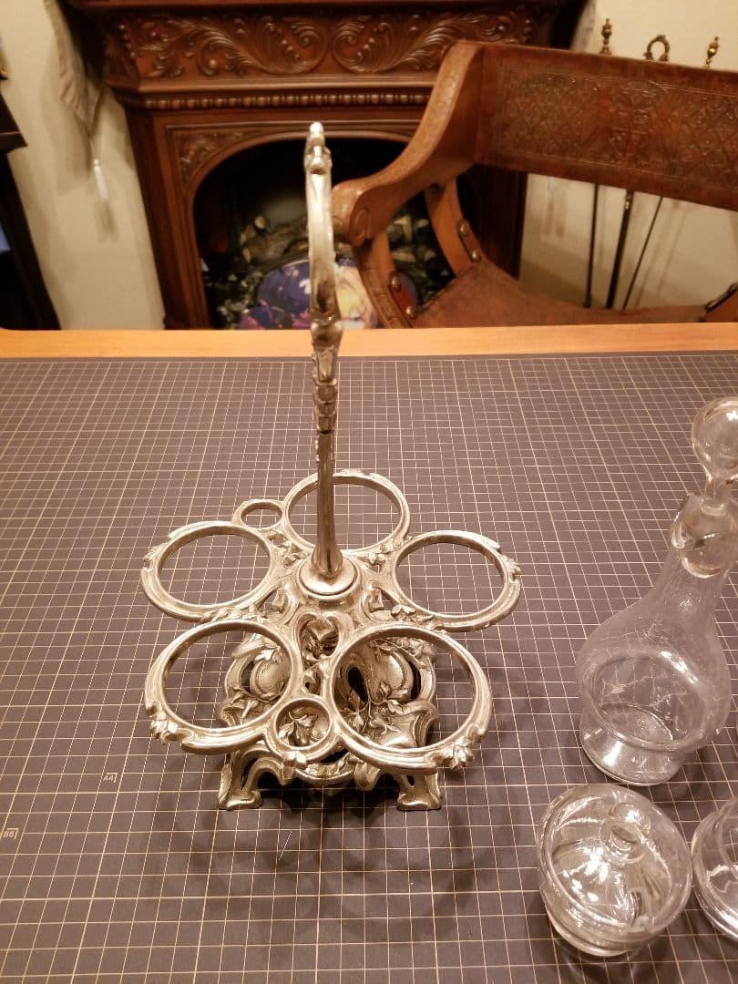 藍*璃様 ドレッシングボトル ソースボトル ヴィンテージ 調味料 ガラス セット