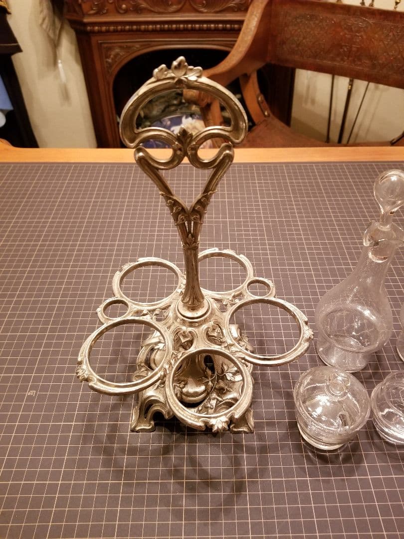 藍*璃様 ドレッシングボトル ソースボトル ヴィンテージ 調味料 ガラス セット