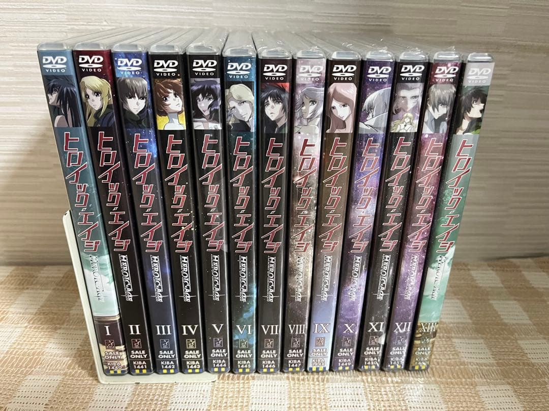 ヒロイック・エイジ　全13巻セット DVD セル版　未開封多数
