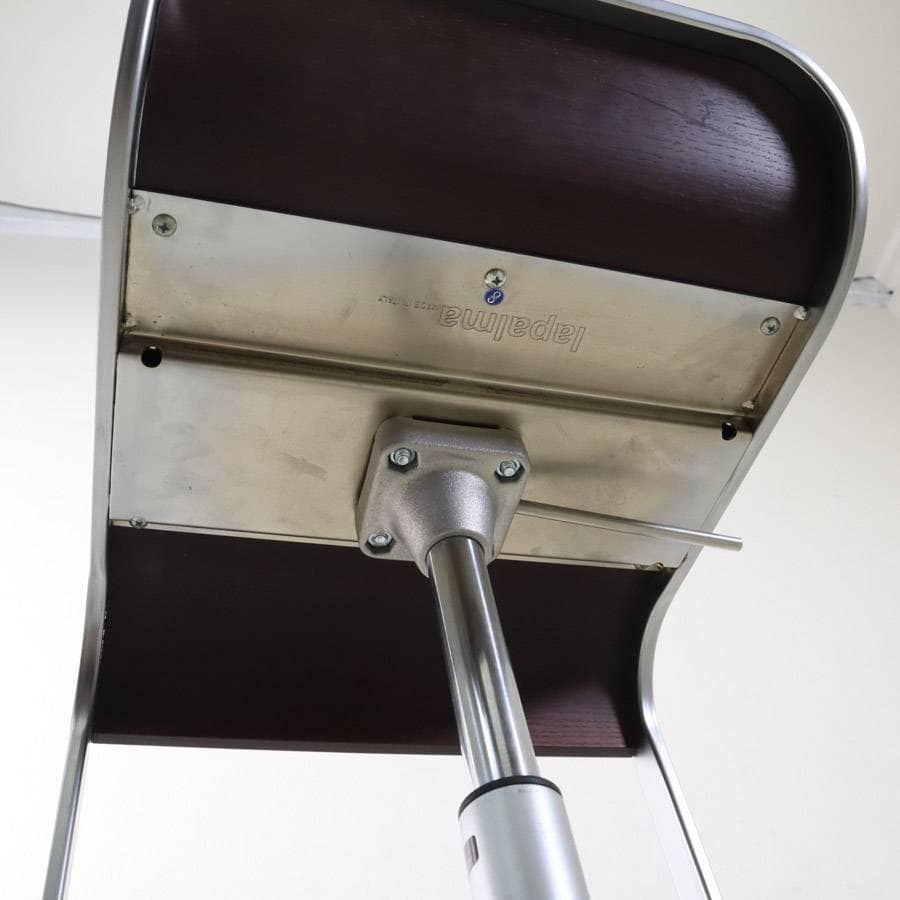 2脚まとめ買い2 イタリア製 ラパルマ レム ハイスツール 板座 オーク突板