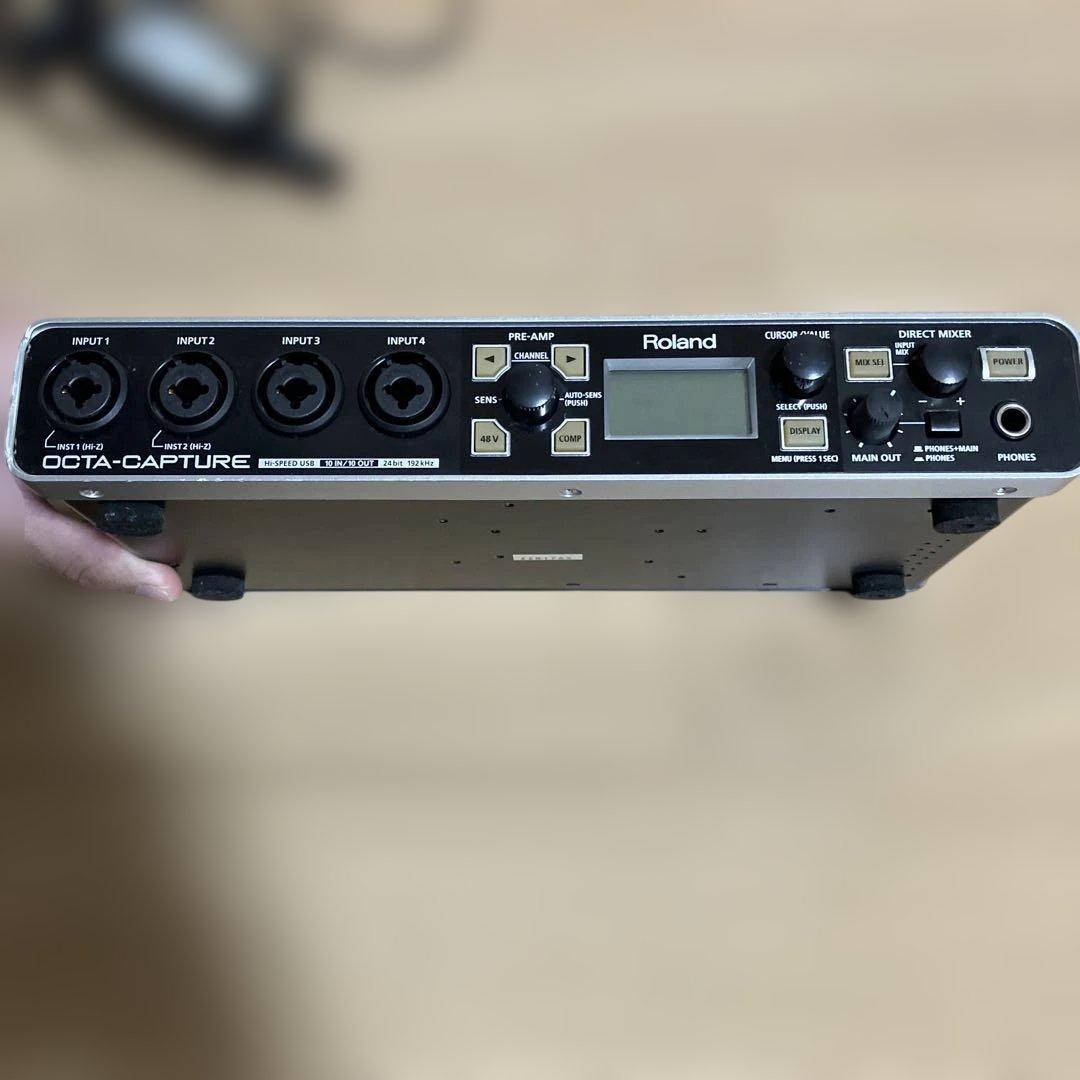 ジャンク　Roland OCTA-CAPTURE オーディオインターフェース