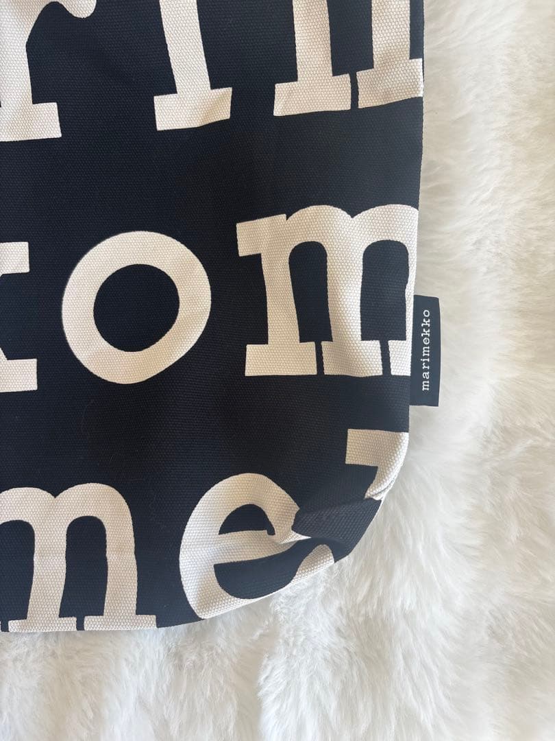 新品未使用 マリメッコ Logo Notko トートバッグ