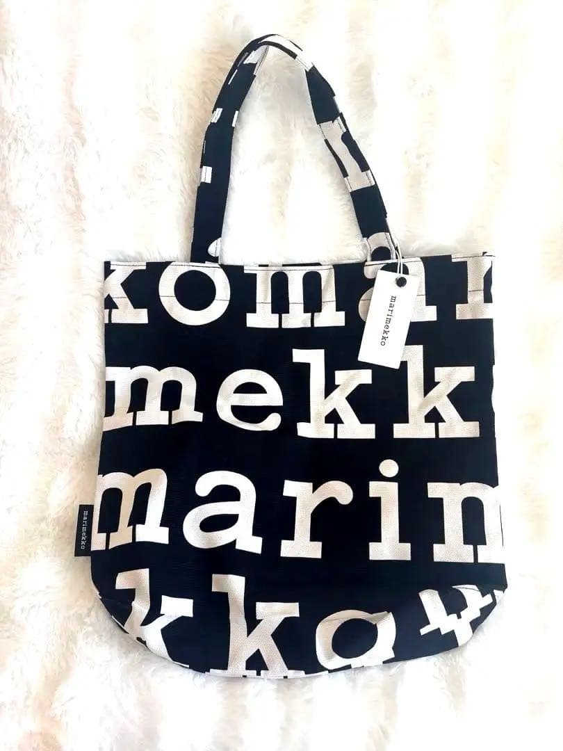 新品未使用 マリメッコ Logo Notko トートバッグ