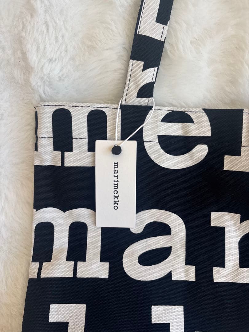 新品未使用 マリメッコ Logo Notko トートバッグ