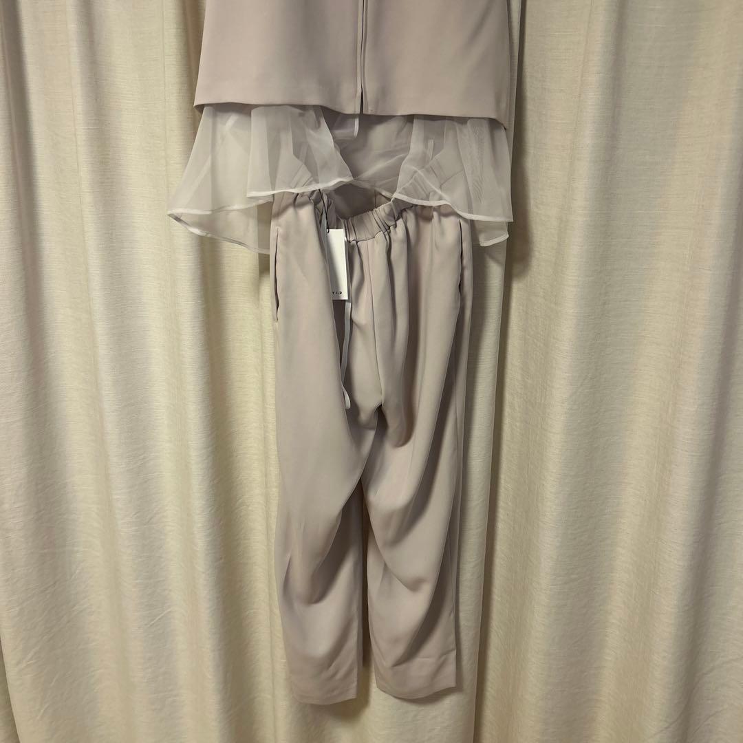 【新品未使用】フレイアイディー　シースルーコンビネゾン　サロペット　レディース