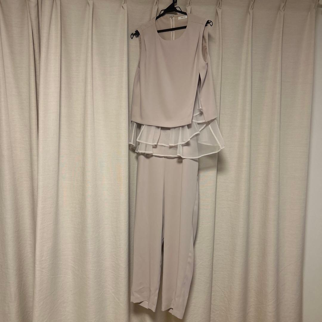 【新品未使用】フレイアイディー　シースルーコンビネゾン　サロペット　レディース