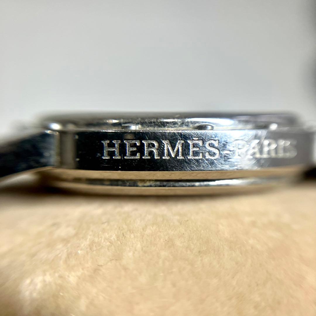 HERMES エルメス クリッパー オーバル クォーツ 時計 不動
