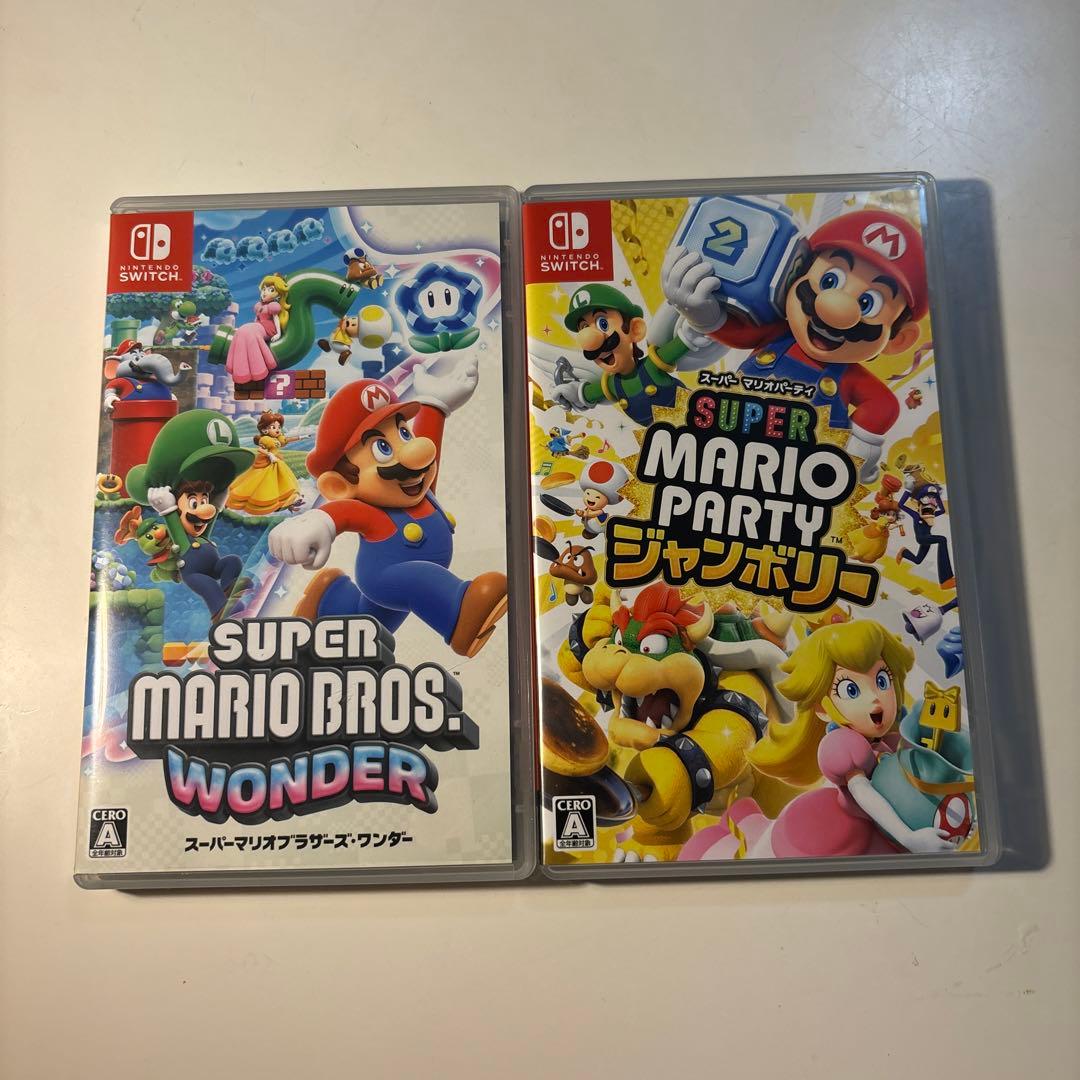 【美品】Switch マリオカセット2個セット