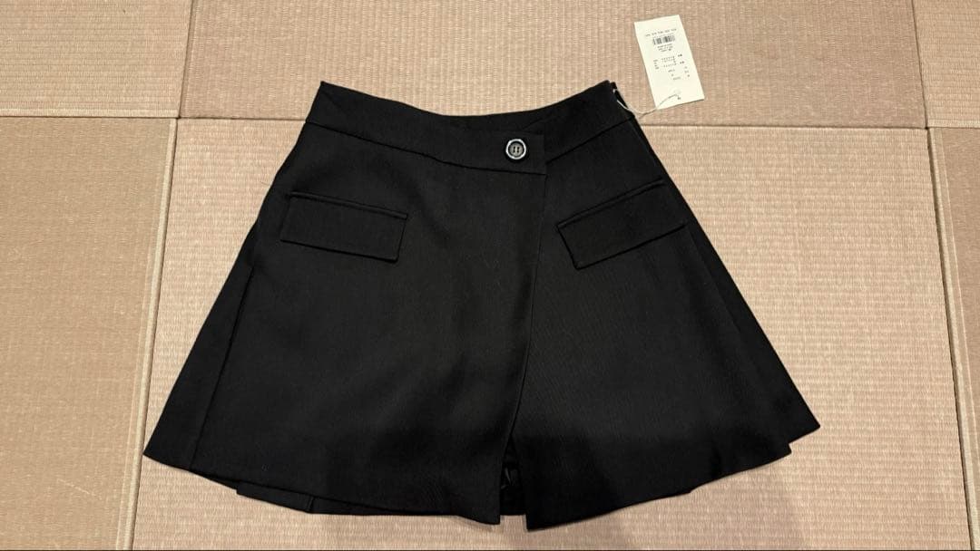 bluelea wrap culotte skirt ブラック36 新品未使用