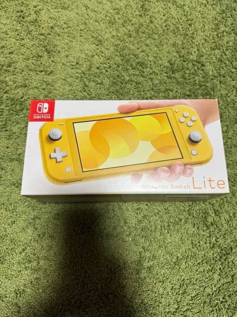 Nintendo Switch Lite イエロー美品 外箱・ケース・カバーあり
