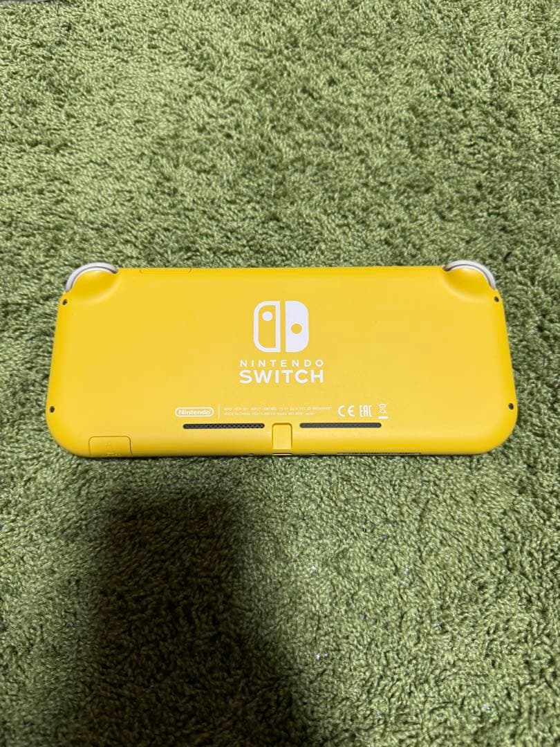 Nintendo Switch Lite イエロー美品 外箱・ケース・カバーあり