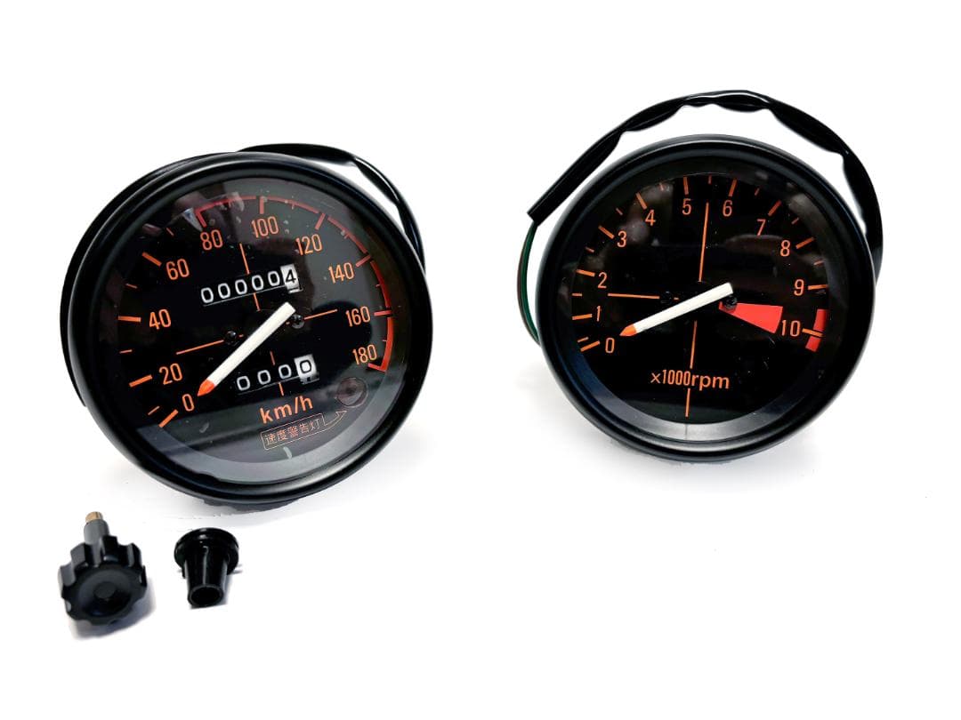 新品 ホンダ CB750F　KMH スピード＋タコメーターセット ホワイト