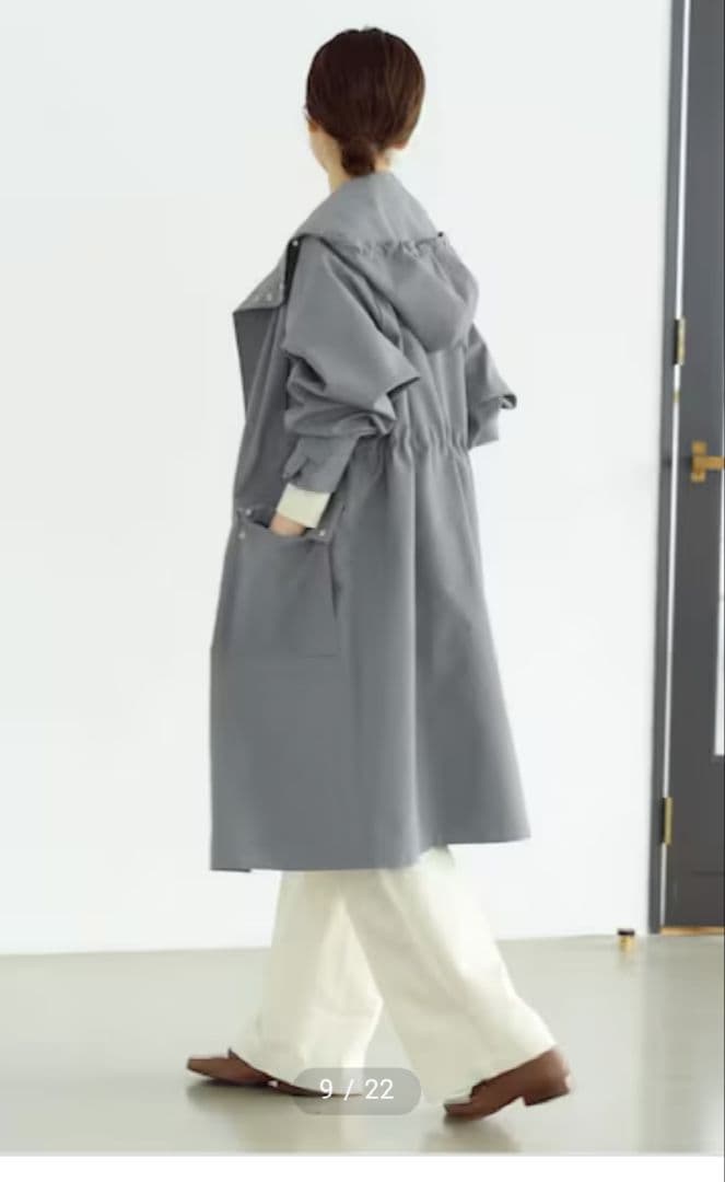 IENA 【VACHEMENT/ヴァシュモン】リサイクルシェルタフタフードコート