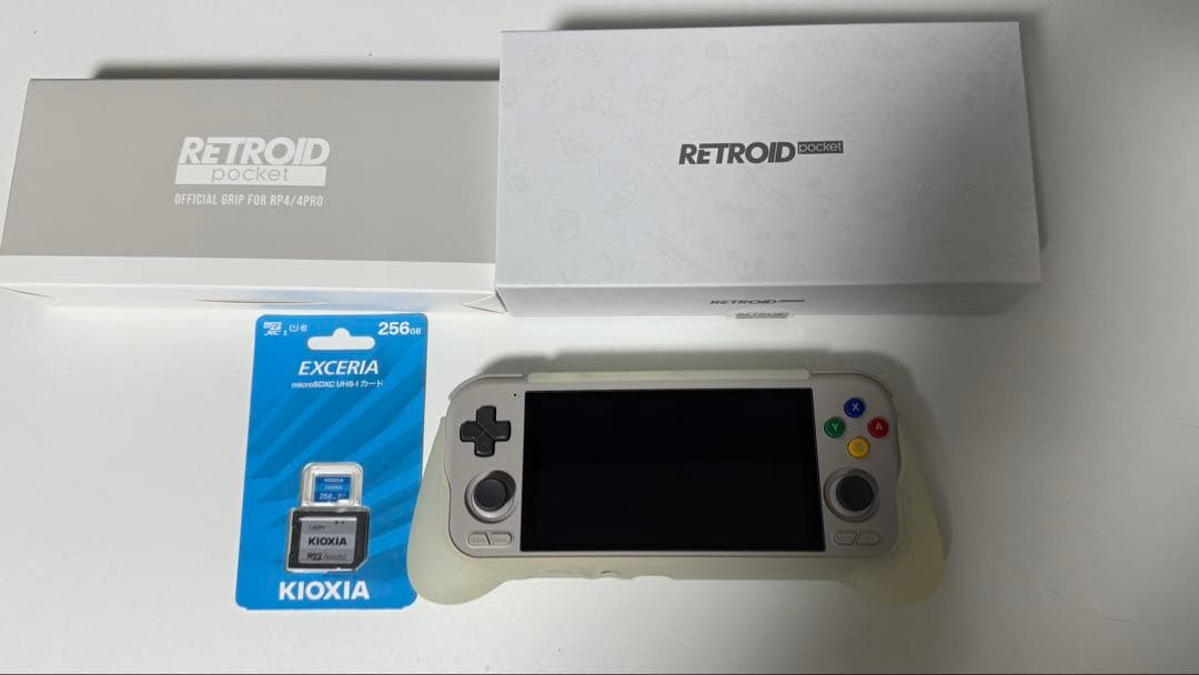 Retroid Pocket4Pro 純正グリップなど付レトロイドポケット4プロ