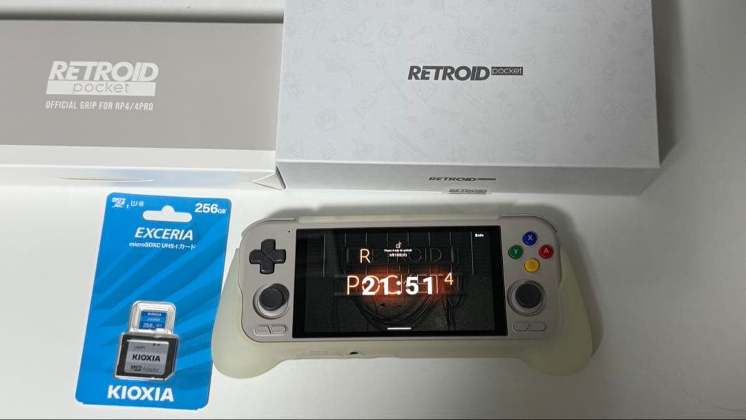 Retroid Pocket4Pro 純正グリップなど付レトロイドポケット4プロ