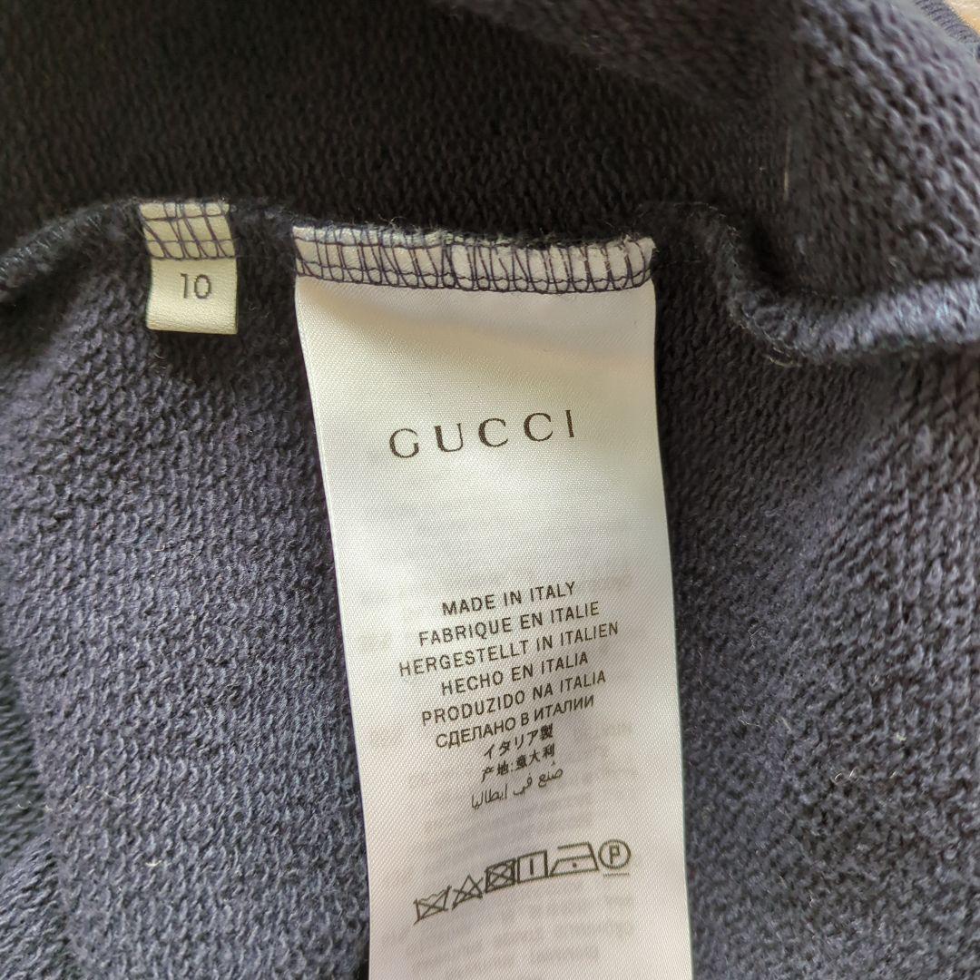 GUCCI ネイビー 半袖ワンピース　10yeah