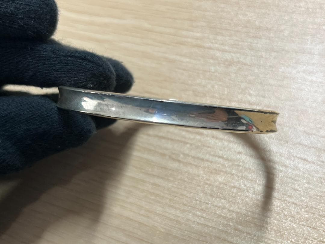 ティファニー 1837 ナローバングル 925 シルバー 約19cm 中古品