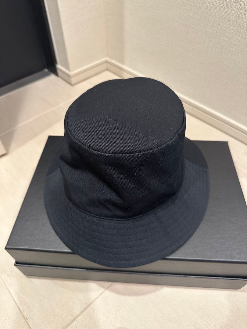 CELINE バケットハット 黒 M