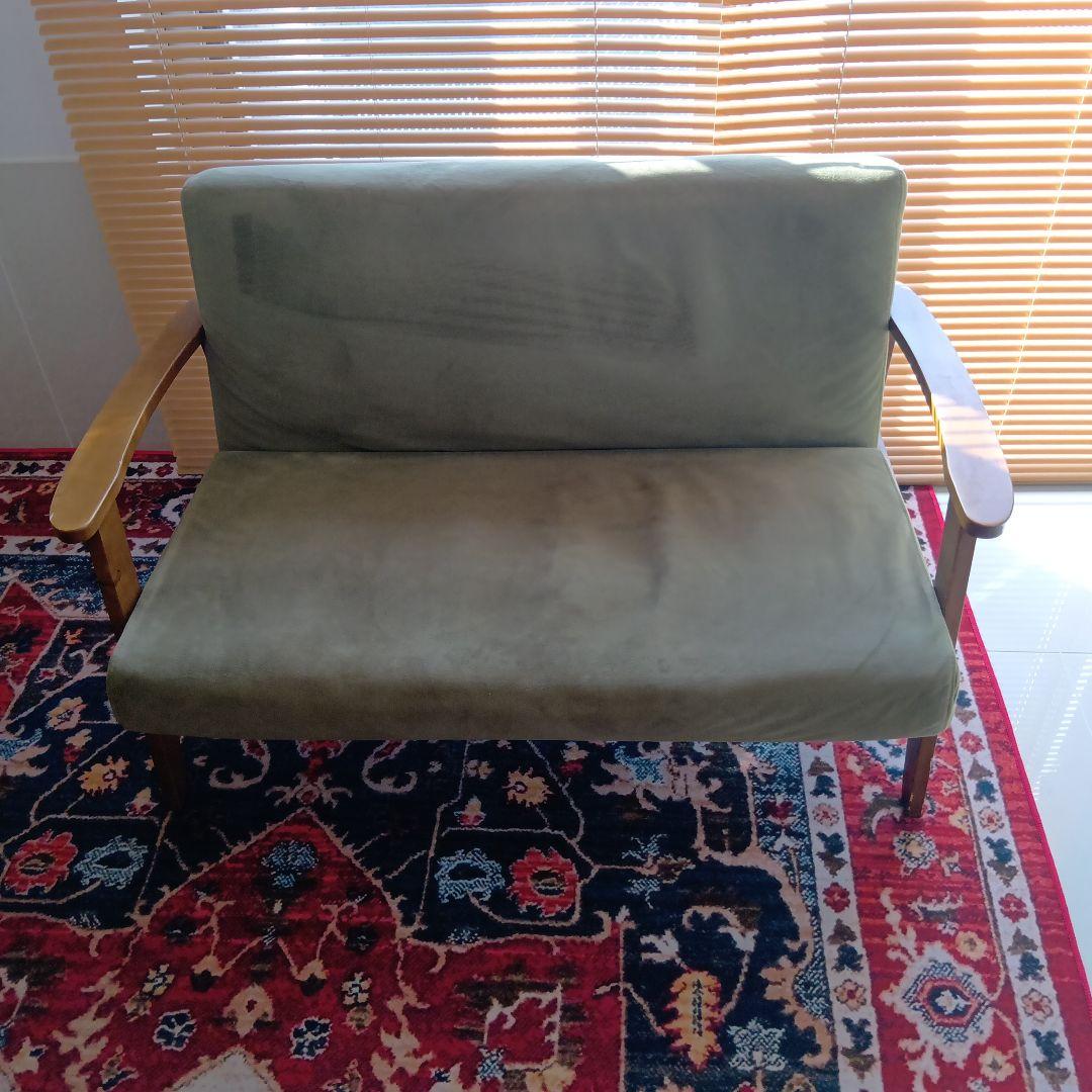 noce グリーンソファ