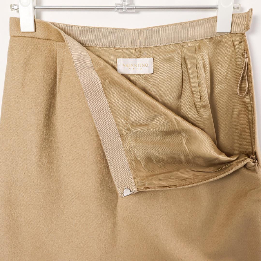 H4606◾️ヴァレンティノローマ　カシミア100％　スカートセットアップ