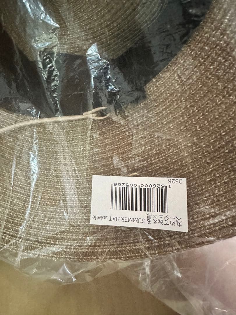 鈴木六夏　帽子　2025年本日到着　THE9SHOP