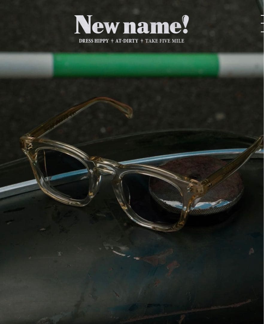 ROLLER×AT-DIRTY調光サングラス【別注】【限定】#バイカーシェード