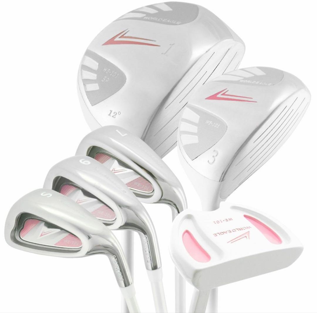 ワールドイーグル WE-101 レディース ハーフ 8点（6本）クラブセット