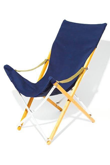 スノーピーク TAKEチェアロング　スティーブンアランコラボ　ネイビー