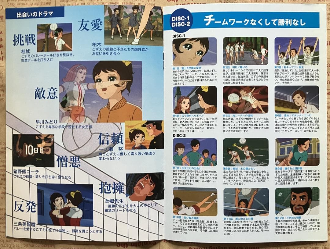 アタックNo.1 DVD-BOX 全18巻セット