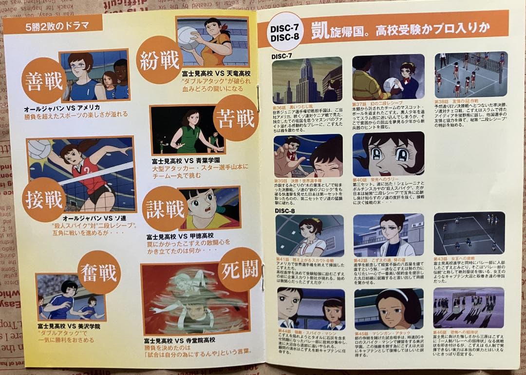 アタックNo.1 DVD-BOX 全18巻セット