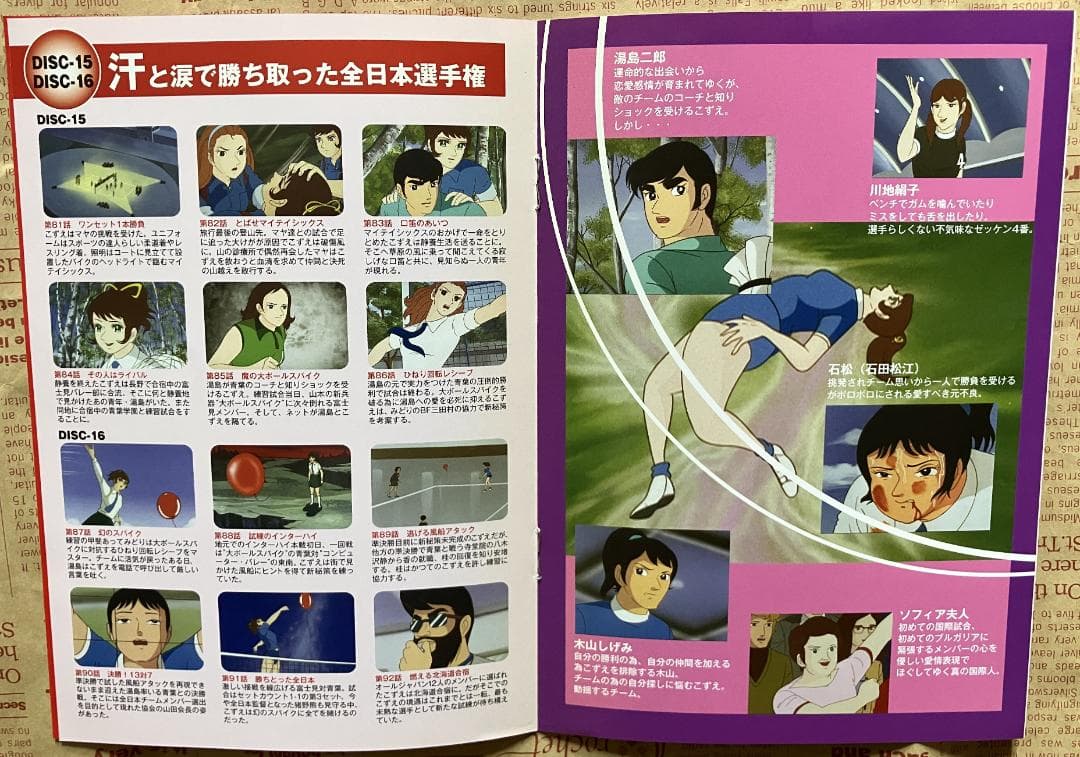 アタックNo.1 DVD-BOX 全18巻セット