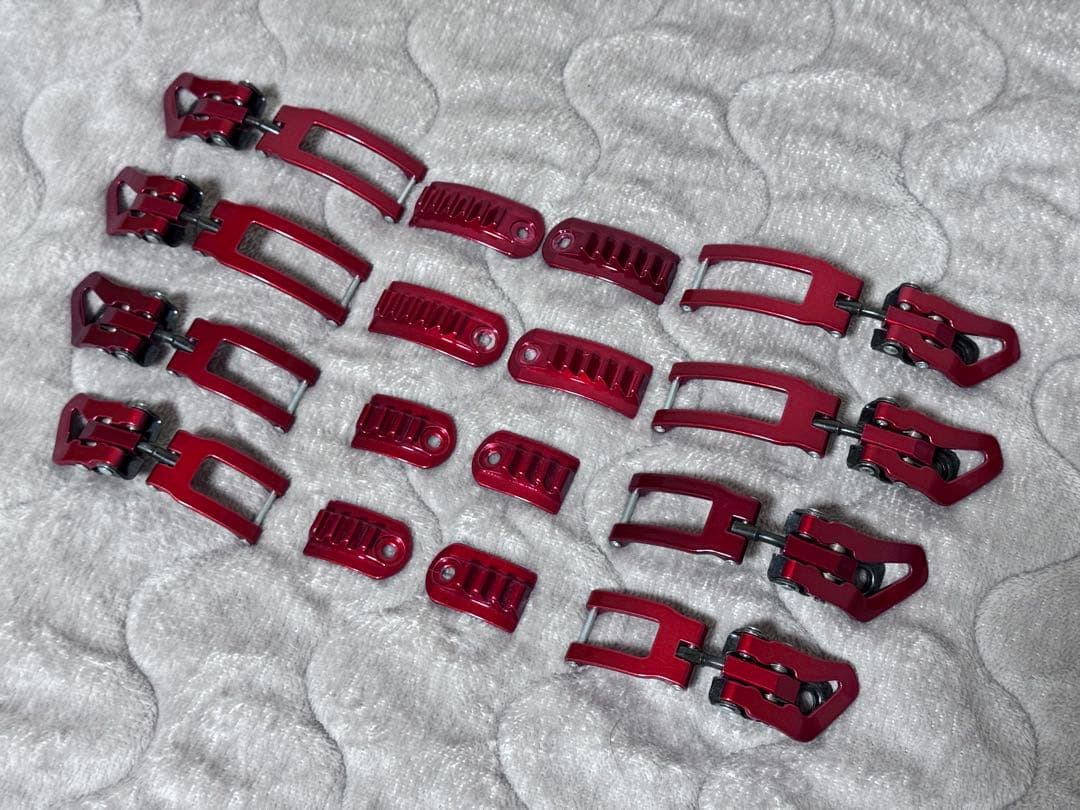 ATOMIC REDSTER バックル一式①