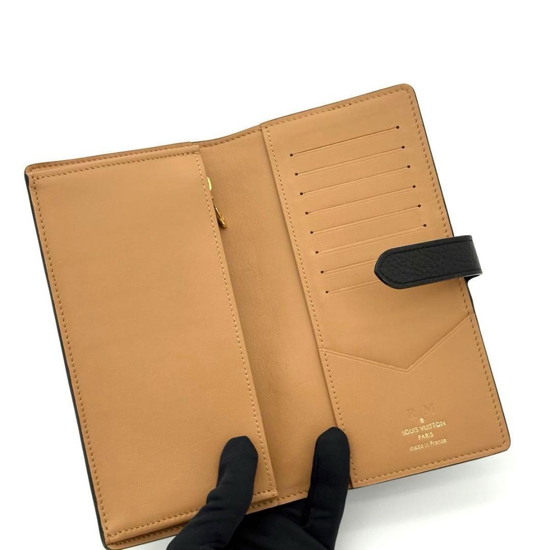 ルイヴィトン 長財布 カプシーヌ ヴェルティカル ウォレット 黒 2360