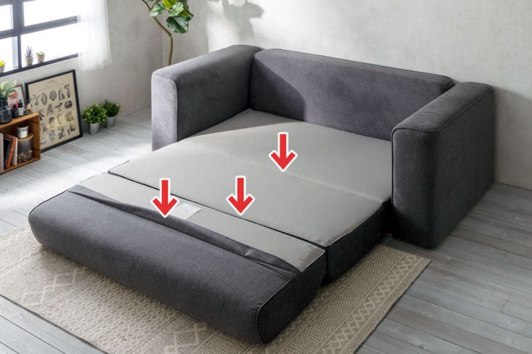 【Hiro】koala コアラ ソファーベッド (ワイドダブル)